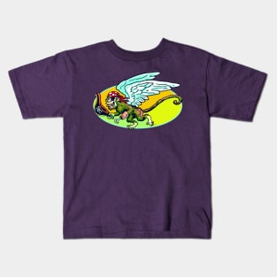 Flying Monkey Pirate Kids T-Shirt